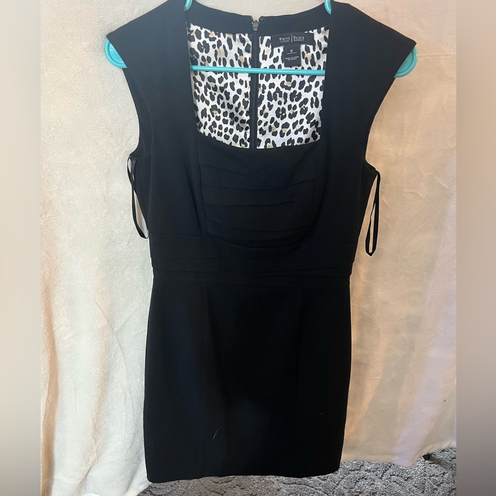 White House Black Market zip up sleeveless Dress